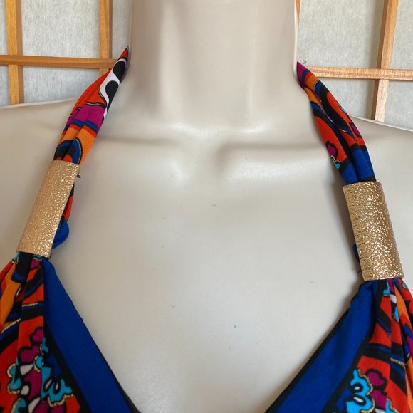 CACHÉ | Halter Lined Sundress | Size 4 - Picture 2 of 6